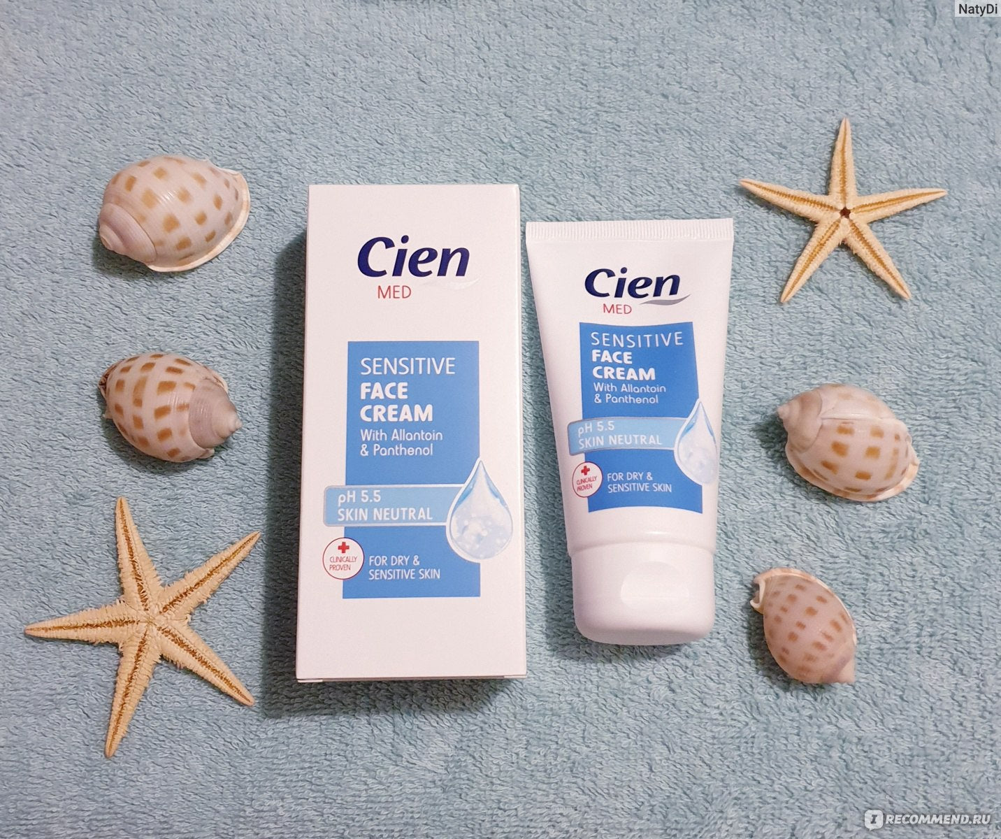 Authentic CIEN MED Sensitive Face Cream - Soothing Care for Sensitive Skin