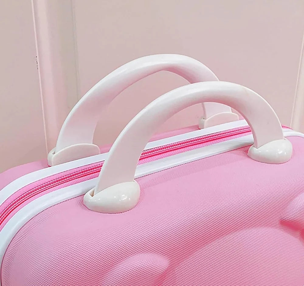 Hard Shell Makeup Case with Lock