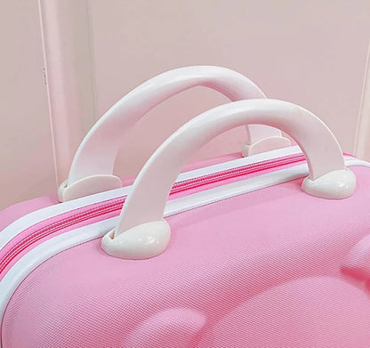 Hard Shell Makeup Case with Lock