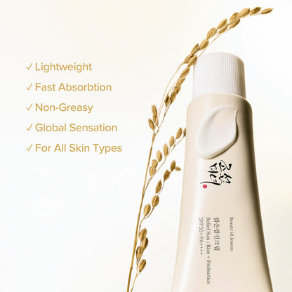 Beauty of Joseon Relief Sun : Rice + Probiotics SPF50+