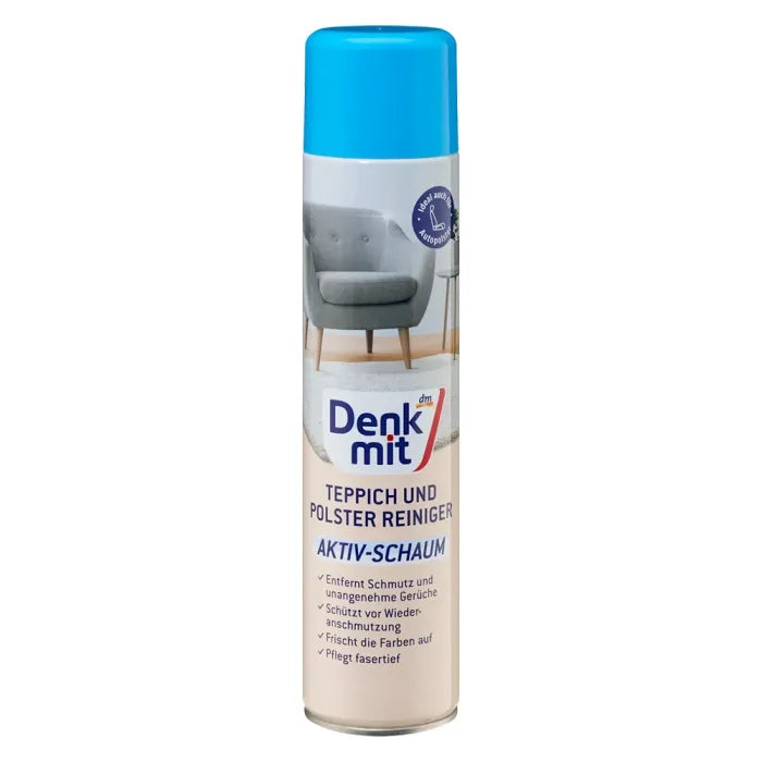 Authentic Denkmit Fabric Upholstery Cleaning Foam 600ml - Made in Germany